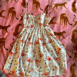 Rue21 spring/summer floral strapless cottagecore dress size medium